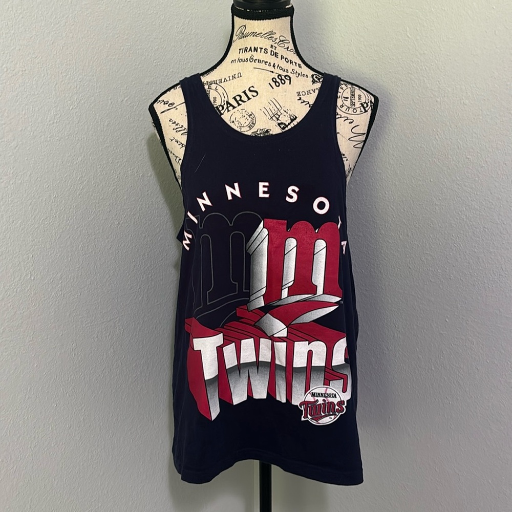 Minnesota Twins Baseball Oversized Tank Medium Genuine Merchandise